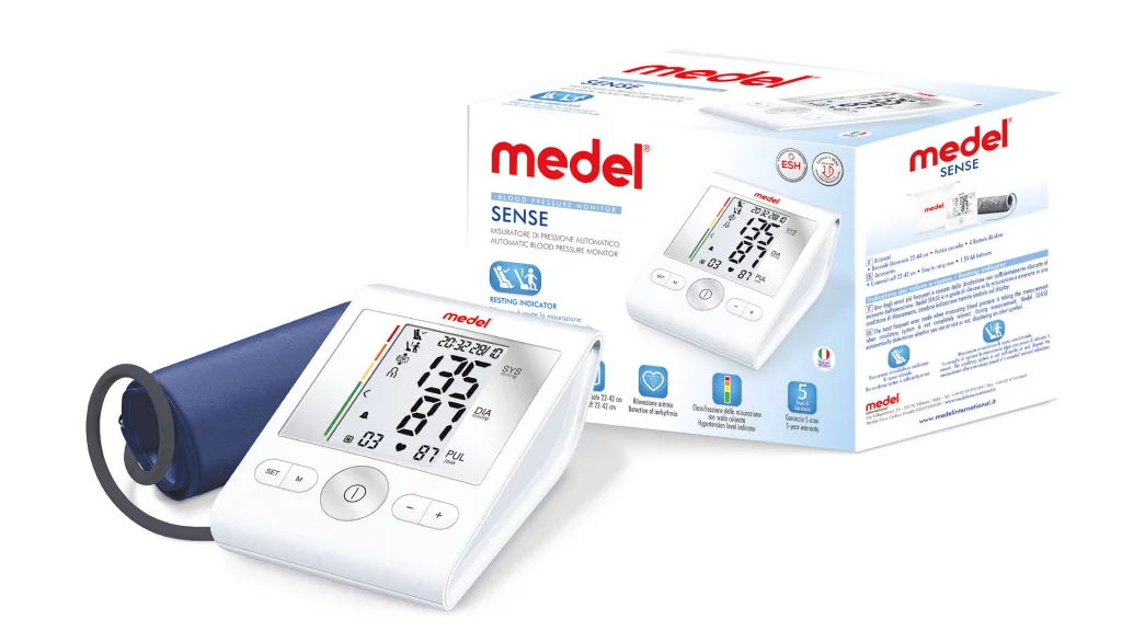MEDEL SENSE BLOOD PRESSURE MONITOR WITH OUT CHARGER